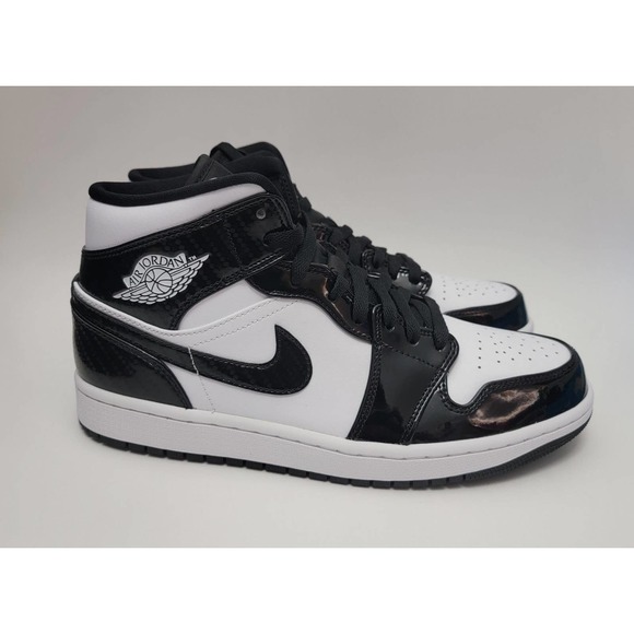 Nike Air Jordan 1 Mid ASW Shoes Carbon Fiber Sneakers Men's 9.5 DD1649-001 11W - Picture 4 of 10